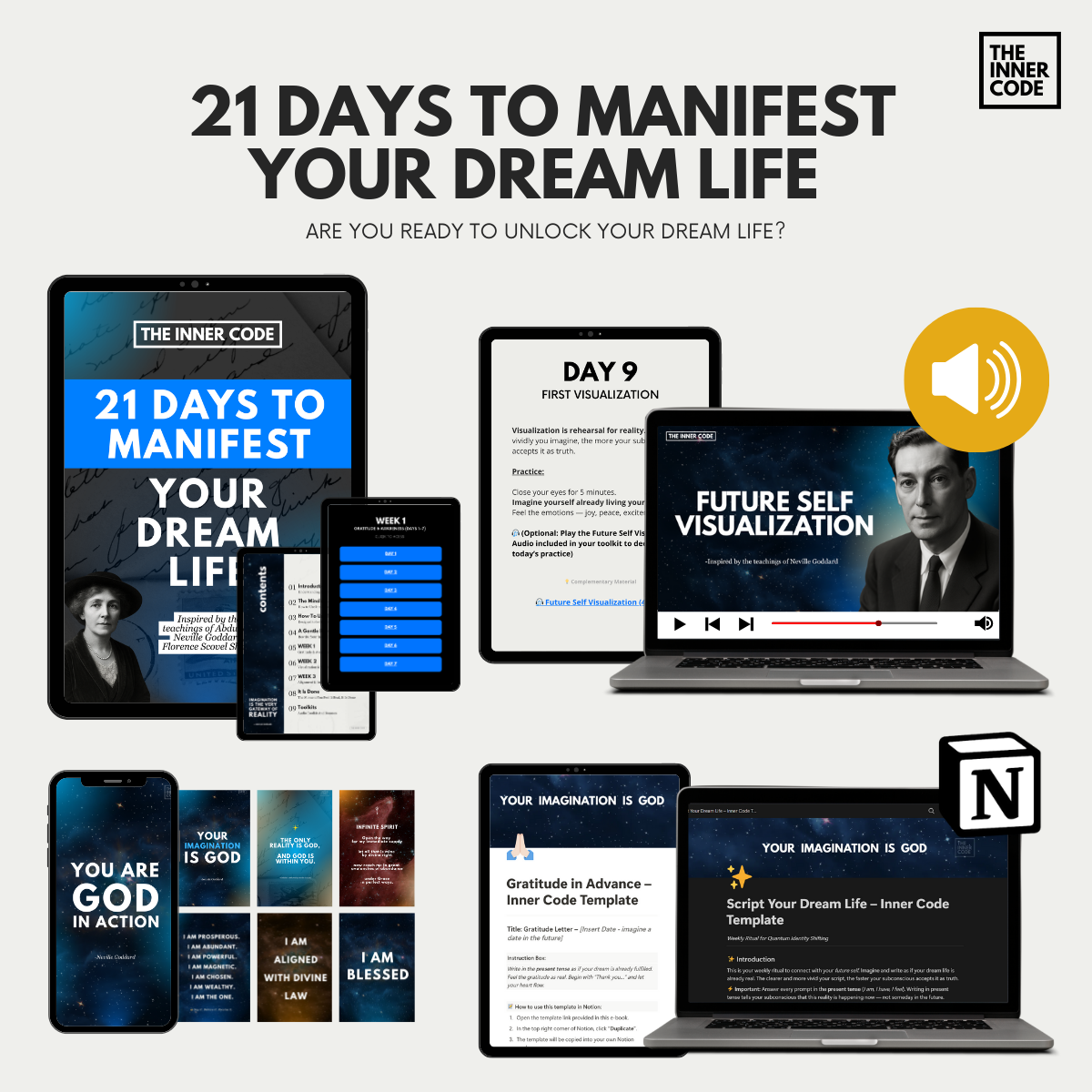 Manifest Your Dream Life in 21 Days