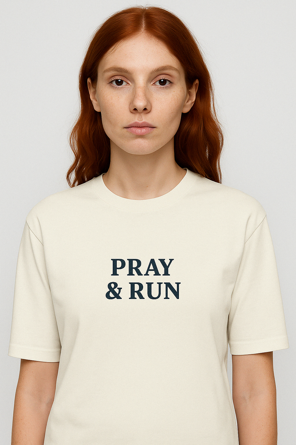 "Pray & Run" Tee - Chosen Company